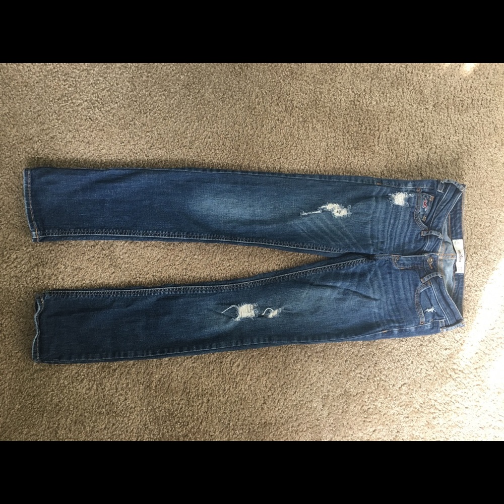 Hollister distressed jeans